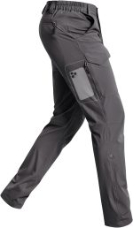 Men's-Hiking-Pants-Lightweight-Water-Resistant-Quick-Dry Stretch for Travel Camping Fishing Outdoor