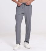 3 Pack Men's Athletic Sweatpants with Zipper Pockets Workout Gym Running Hiking Active Cooling Stretch Joggers Pants - Image 2