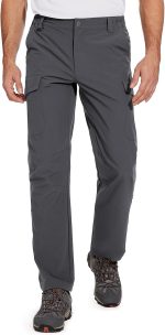 Men's-Hiking-Pants-Lightweight-Water-Resistant-Quick-Dry Stretch for Travel Camping Fishing Outdoor - Image 2