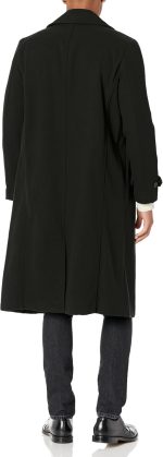 Men's Classic Wool Blend Topcoat - Image 2