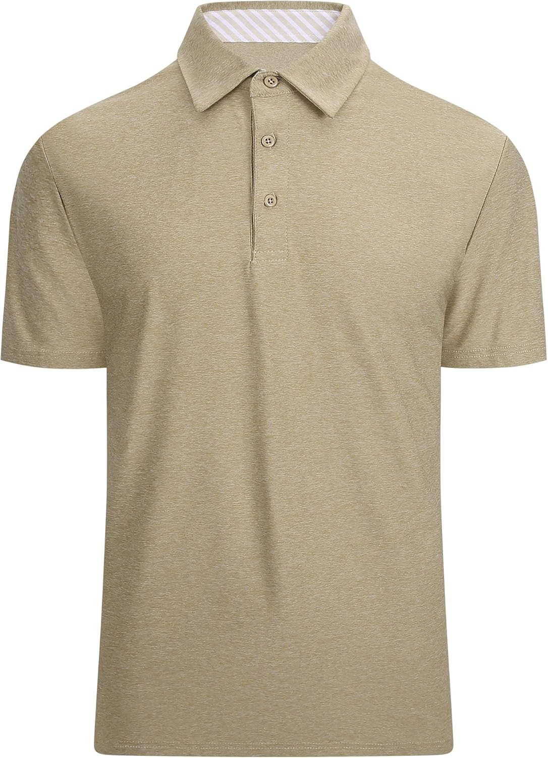 81gg8BvbNVL._AC_SL1500_.jpg Mens Golf Shirt Moisture Wicking Quick-Dry Short Sleeve Casual Polo Shirts for Men - Image 1